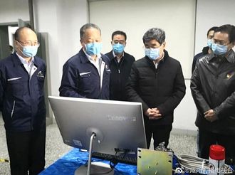 【看咸阳·时政新闻】咸阳市委书记岳亮深入市区  调研商场和生产企业疫情防控及复工复产情况