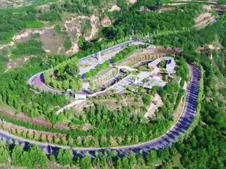 旬邑：最美乡村公路 旬耀盘山路 宛如盘踞巨龙