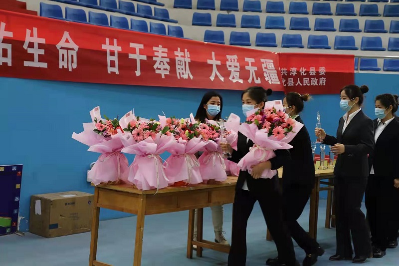 淳化县第二批支援西安抗疫医务人员凯旋归来