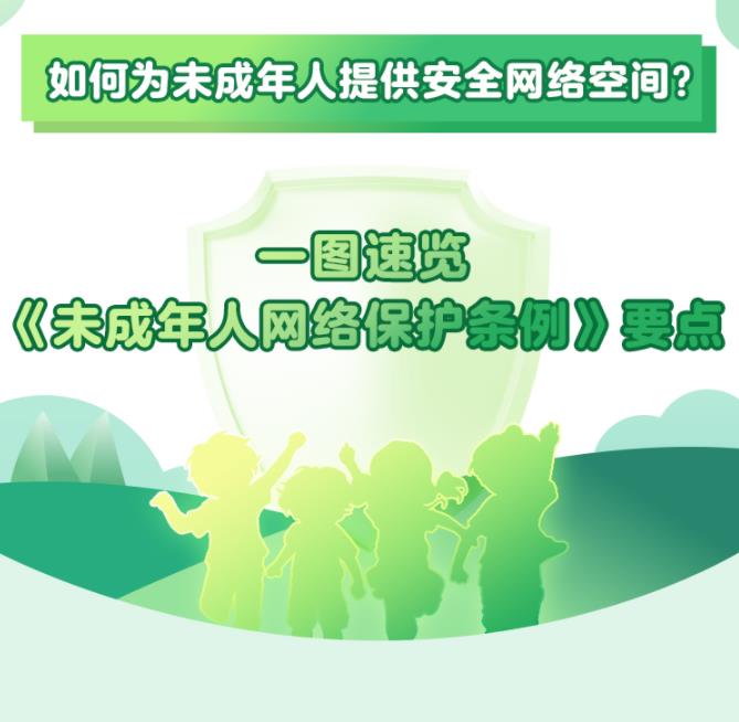 聚焦《未成年人网络保护条例》四大立法亮点