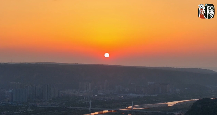 ?【視頻】彬州：夕陽(yáng)靜美 晚霞如畫(huà)