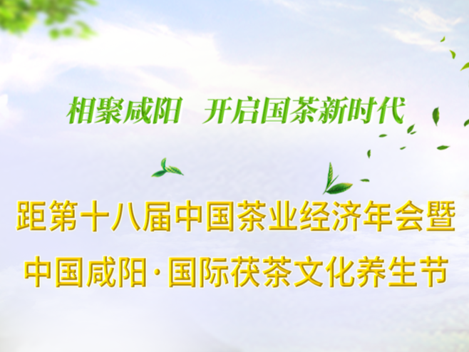 还有7天！第十八届中国茶业经济年会暨中国咸阳·国际茯茶文化养生节