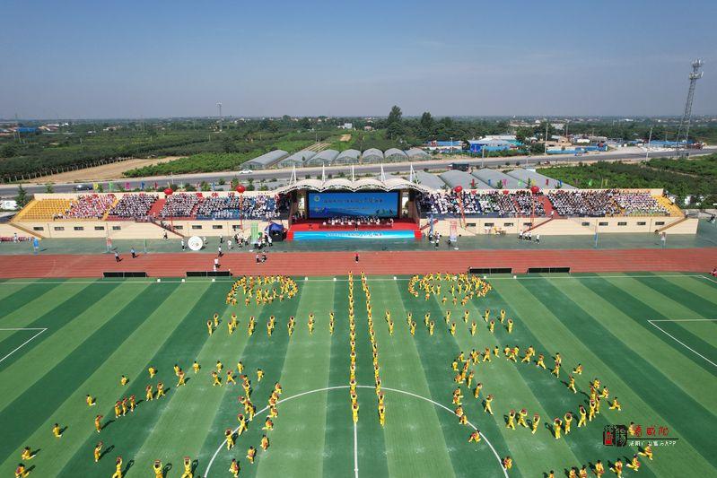 咸陽市2023年校園“三大球”聯賽開幕式在禮泉舉行