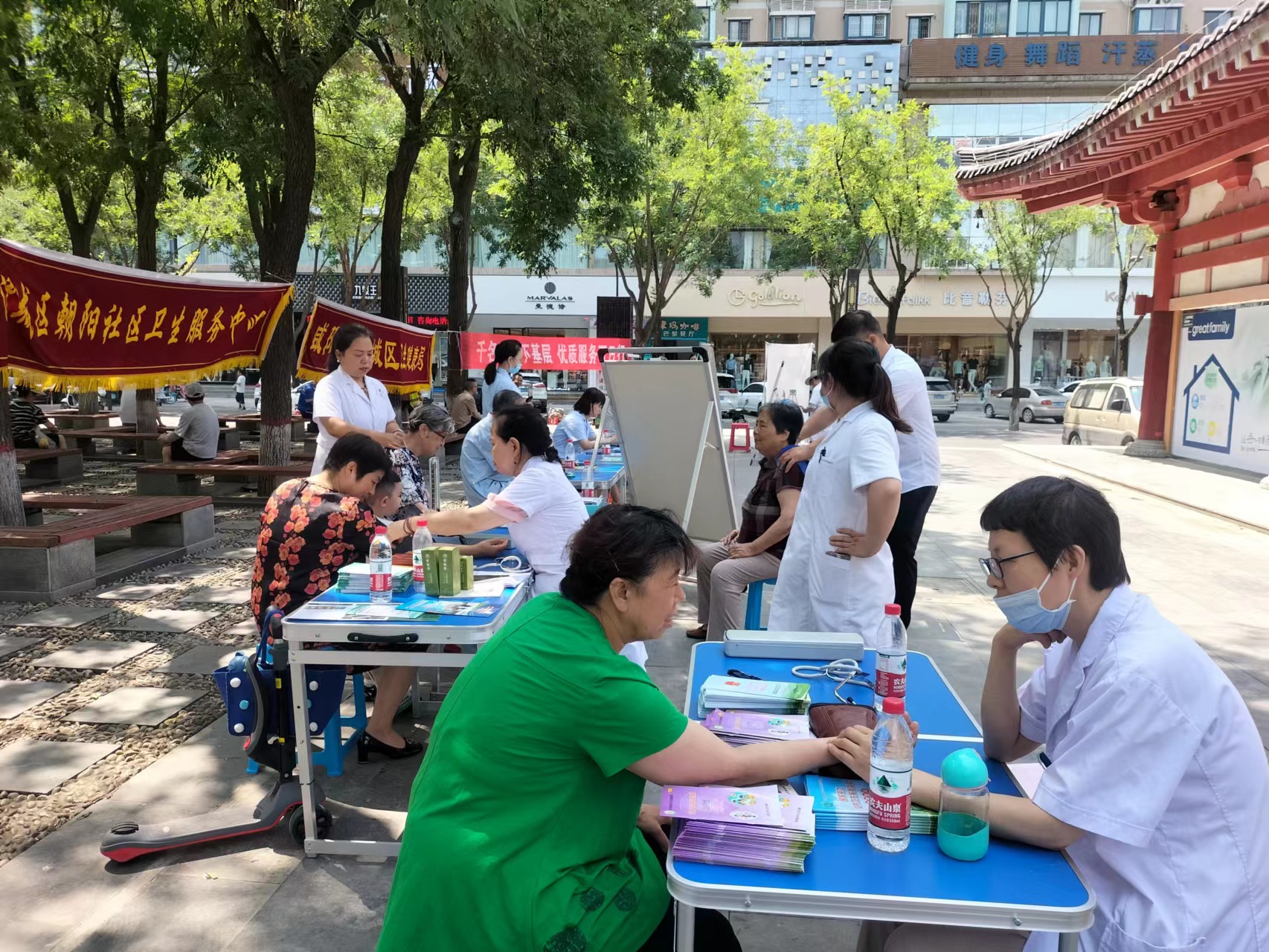 渭城区卫健局开展“千名中医下基层 优质服务百日行”活动