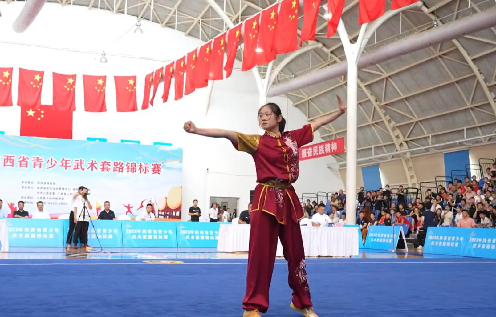 【視頻】2023年陜西省青少年武術套路錦標賽在三原縣開幕