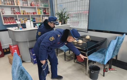 礼泉县消防救援大队开展燃气安全隐患排查工作
