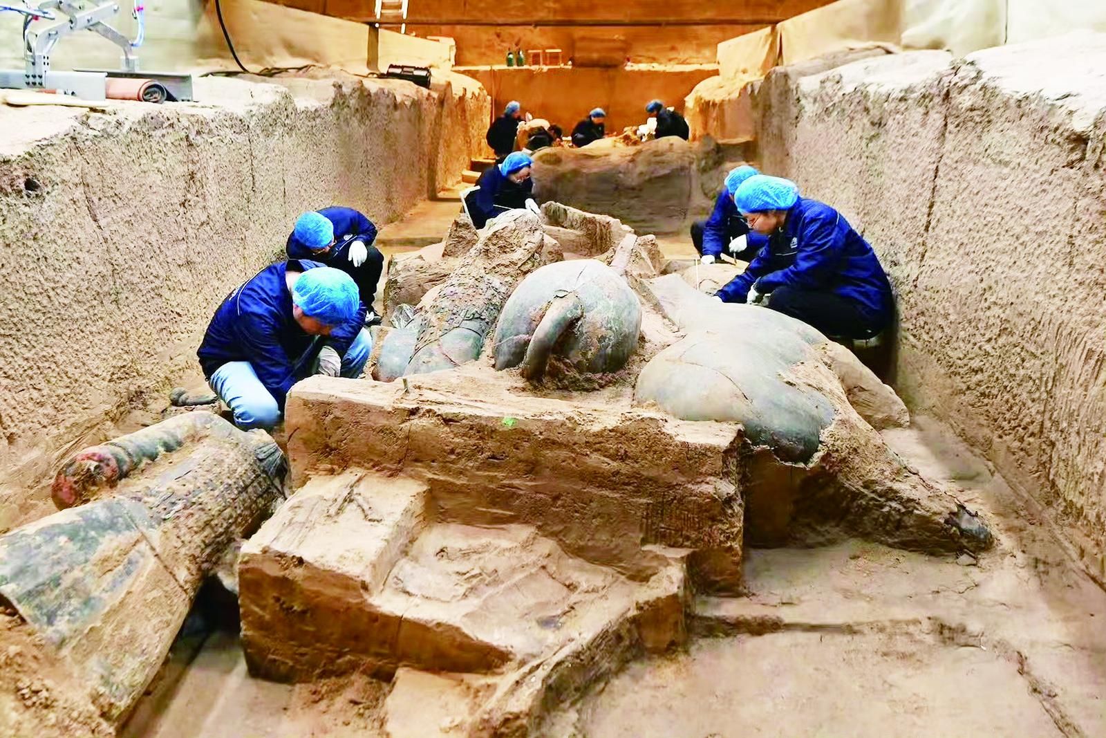 兵馬俑二號(hào)坑首次發(fā)現(xiàn)將軍俑 可能是二號(hào)坑弩兵單元的最高指揮官