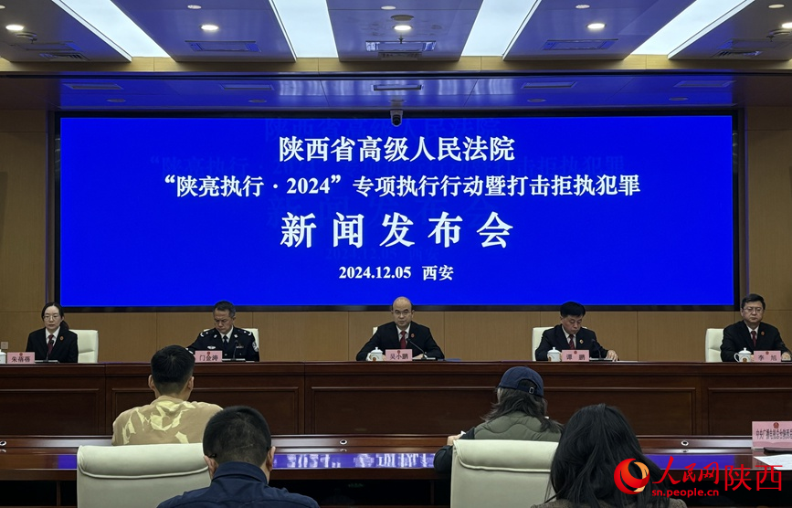 “陜亮執(zhí)行·2024”專項執(zhí)行執(zhí)結案件14.05萬件