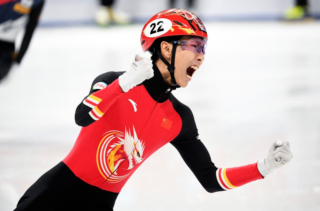 賽季首金！短道速滑世巡賽北京站孫龍奪冠