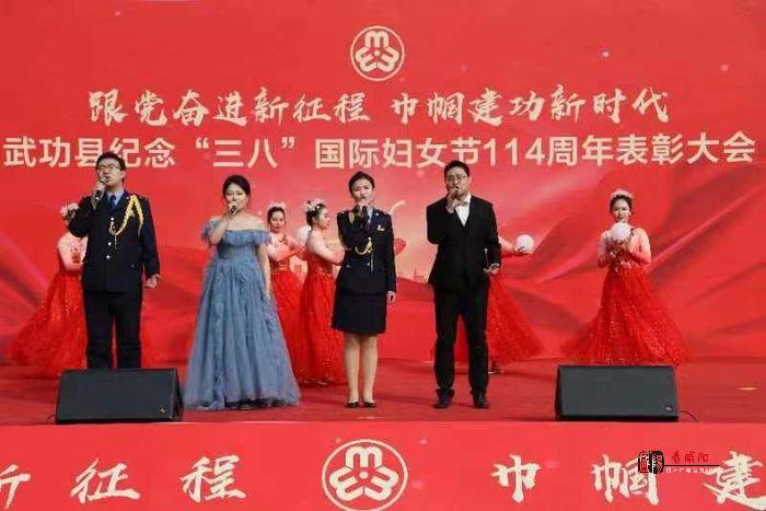 武功县举办纪念“三八”国际妇女节114周年表彰大会
