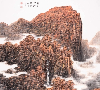 网上展厅｜丹青赋彩 大美咸阳——咸阳市书画精品衡阳交流展（绘画）