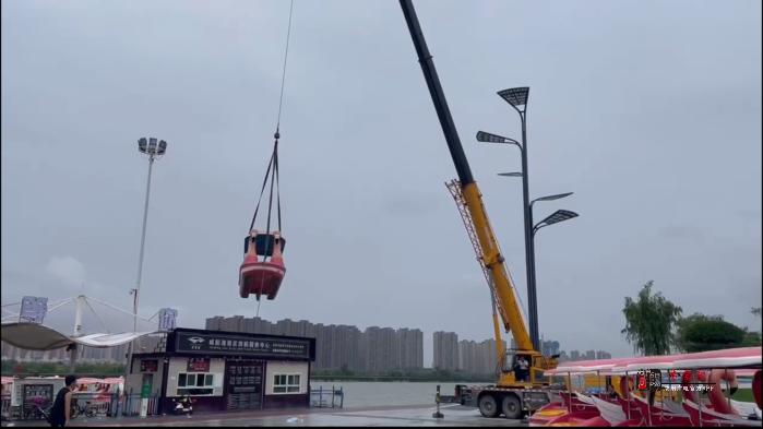 咸阳湖管理处全力保障渭河咸阳城区段行洪安全