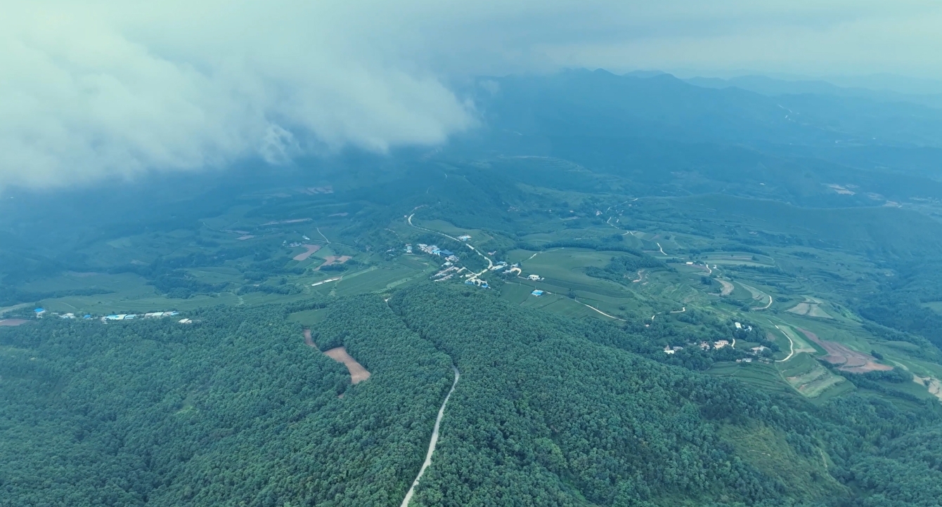 【視頻】淳化縣爺臺(tái)山：云霧繚繞 宛如仙境