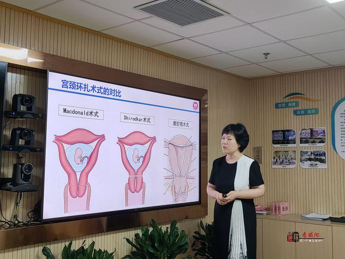 西北妇女儿童医院李小娟教授到咸阳市中心医院进行生殖医学学术经验交流