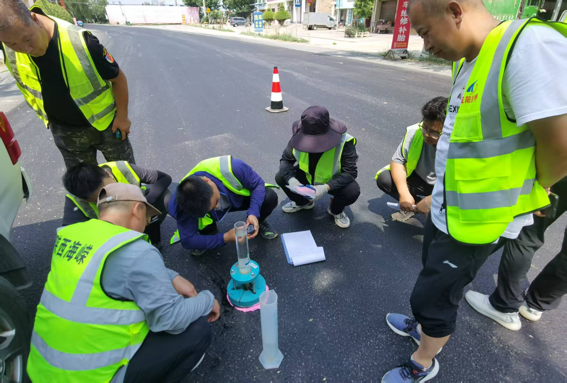 榜首答卷！咸阳干线公路养护工程质量抽检2025年全省第一