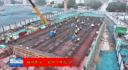 【视频新闻】彩虹一路跨渭河大桥建设稳步推进