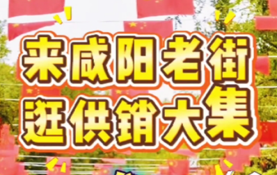 【视频】供销大集·尽在咸阳老街