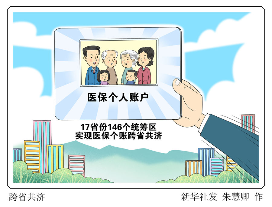 17省份146个统筹区实现医保个账跨省共济