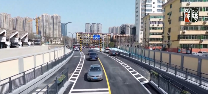 【视频新闻】我市主城区二厂路下穿陇海铁路隧道建成通车