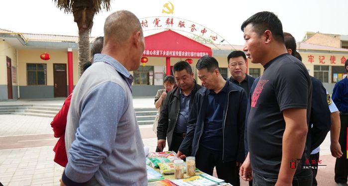 礼泉：放心农资下乡进村 打假行动护农保春耕