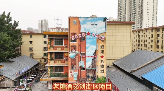 重点项目观摩｜【视频】从旧库房到网红街！渭城老糖酒文创街区成...