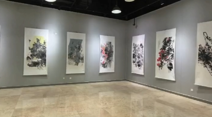 【视频】“大美咸阳 墨韵生花”花鸟画作品展开展