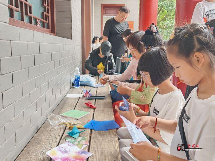 咸阳博物院“童梦千纸鹤·开笔启新程”系列主题活动举办