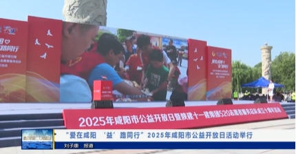 【视频新闻】“爱在咸阳  ‘益’路同行”2025年咸阳市公益开放日...