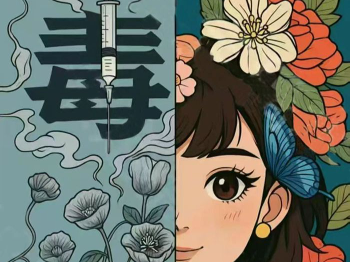 全民禁毒宣传月·海报｜《药品与毒品：黑白间的抉择》