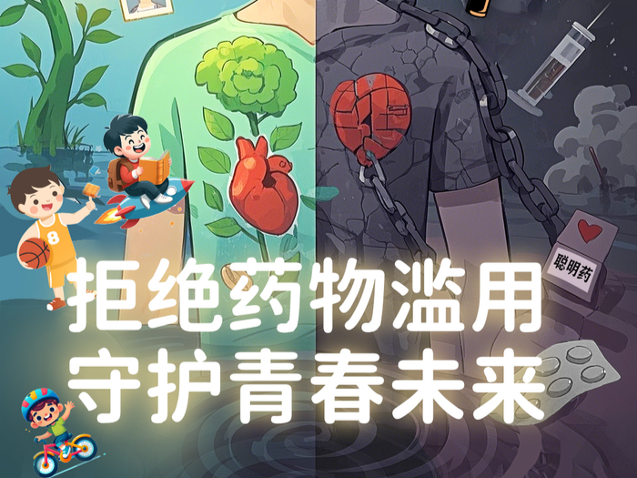 全民禁毒宣傳月·海報｜《你的選擇，決定生命的顏色》