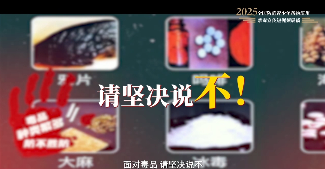 全民禁毒宣传月作品展播｜《拒绝药物滥用，守护美好青春（樊振东）》