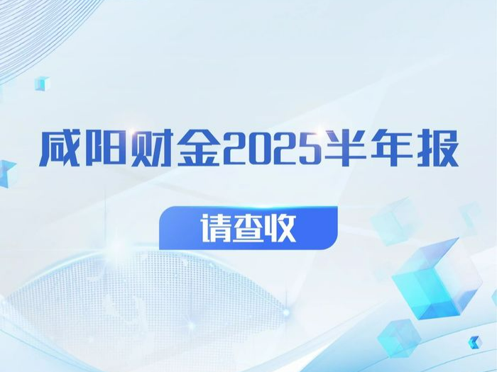 咸阳财金2025半年报：奔跑中的硬核答卷 