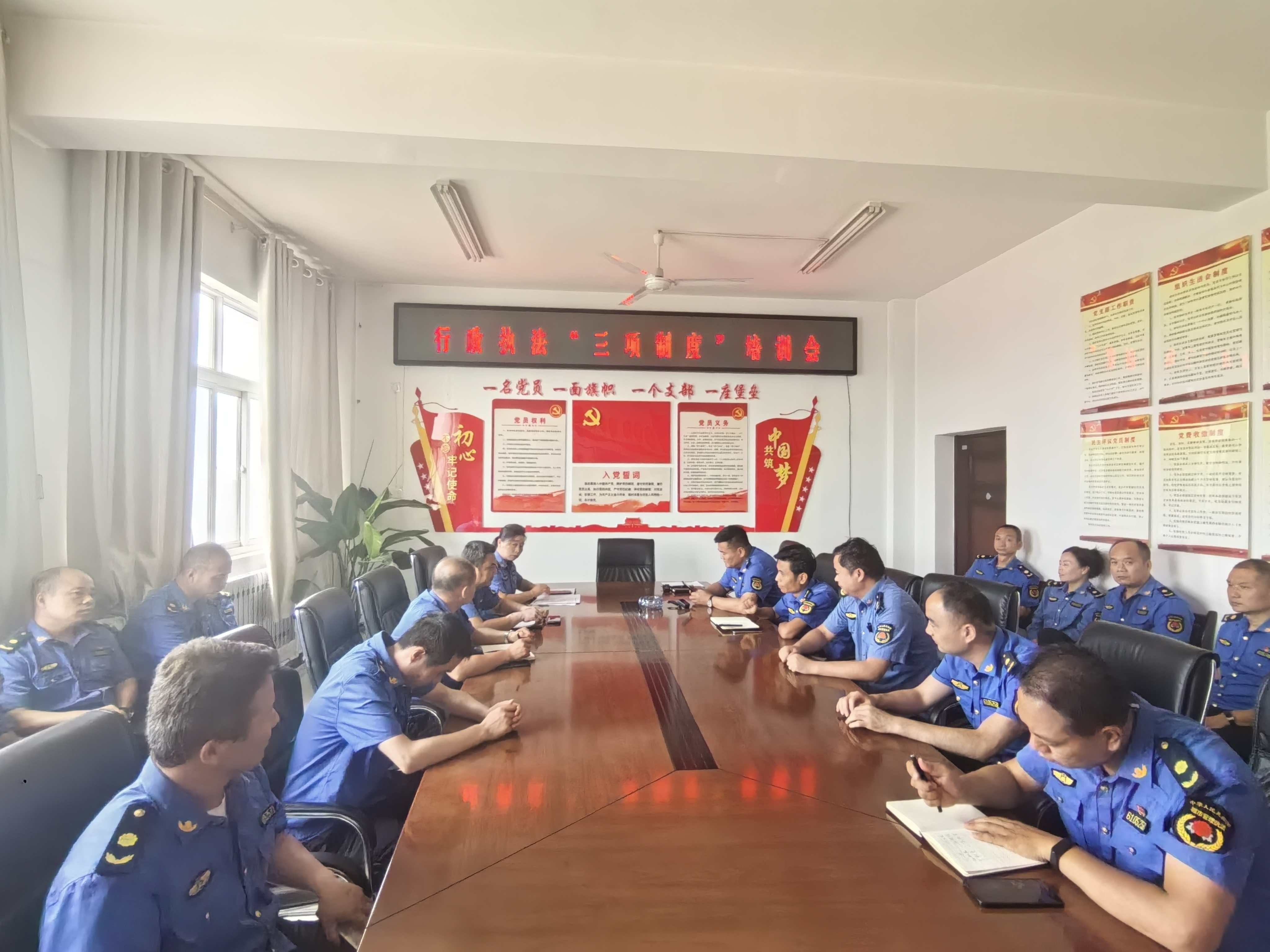 实战实训强能力 文明执法树新风 | 武功县城管执法局开展规范执法...