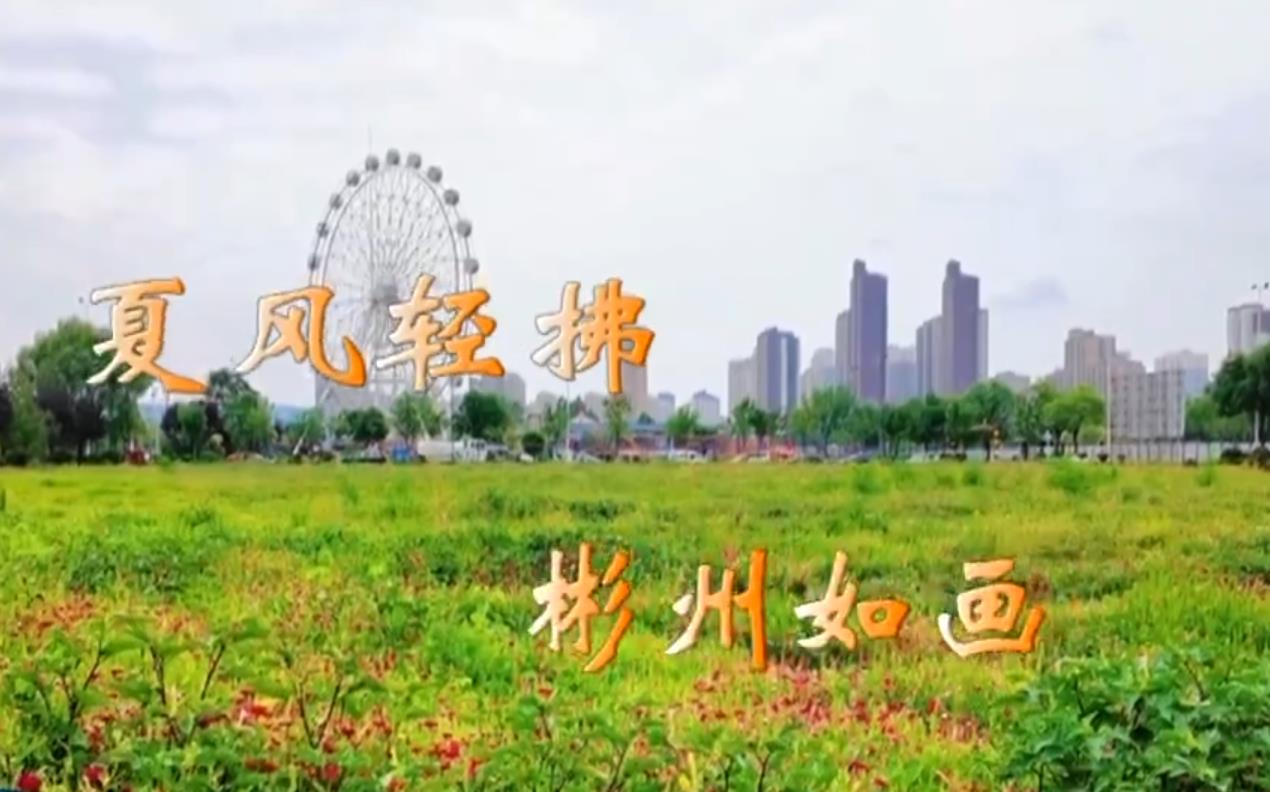【视频新闻】夏风轻拂 彬州如画