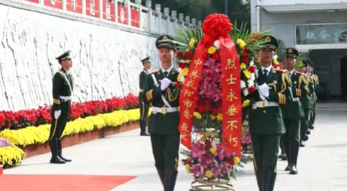 【视频】咸阳市举行烈士公祭活动