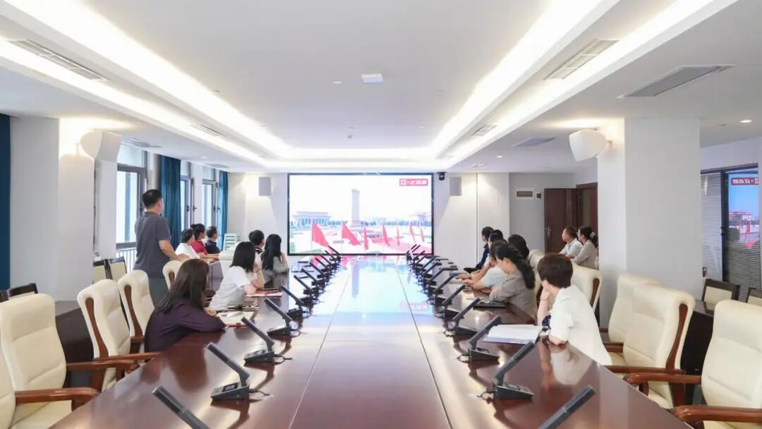 銘記抗戰(zhàn)歷史 汲取奮進力量——延安大學咸陽醫(yī)院組織觀看紀念中國人民抗日戰(zhàn)爭暨世界反法西斯戰(zhàn)爭勝利80周年大會
