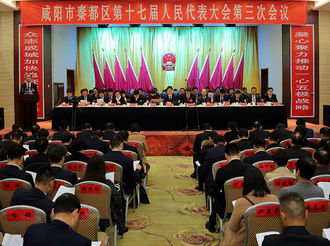 区十七届人大三次会议开幕景雪峰作政府工作报告 