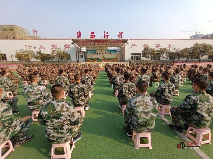 军营第一课武功县准新兵接受役前教育