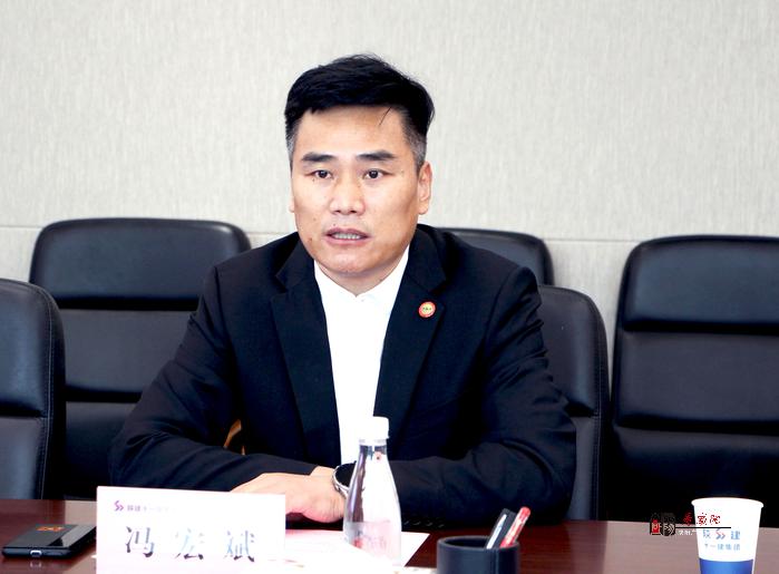 西安曲江国际会展投资控股有限公司到陕建十一建集团进行考察